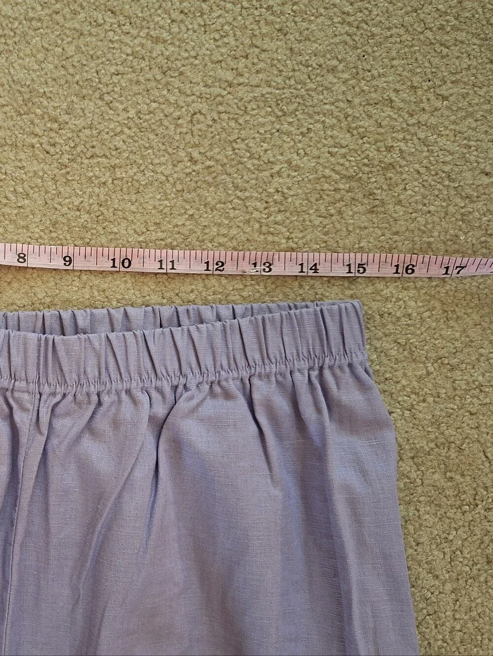 Lilac S/S Button Front Blouse And Matching Short Set